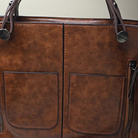 NWT Ilse’s Timeless Elegance | Shoulder Bag Brown - Picture 8 of 11